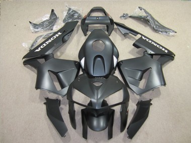 Aftermarket 2005-2006 Black Honda CBR600RR Motorcycle Fairings Kit