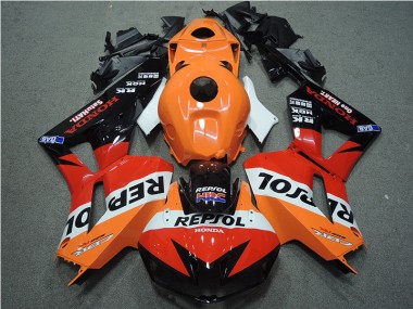 Custom 2013-2021 Orange Repsol HRC Honda CBR600RR Motor Fairings