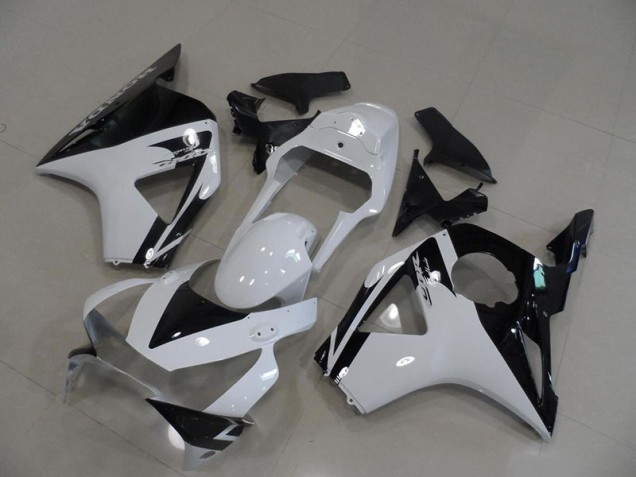 Custom 2002-2003 White Black Honda CBR900RR 954 Bike Fairings