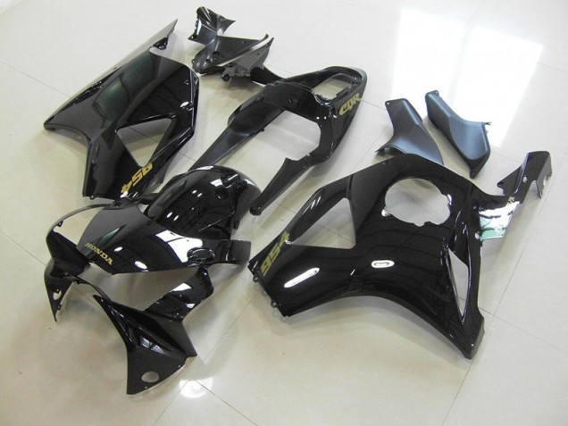 Aftermarket 2002-2003 Black Gold Decal Honda CBR900RR 954 Bike Fairings