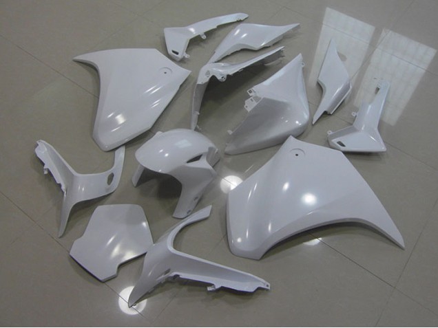 Aftermarket 2010-2014 White Honda VFR1200 Motor Bike Fairings