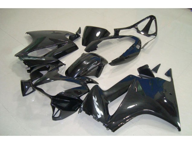 Custom 2002-2013 Black Honda VFR800 Motorcycle Fairings & Bodywork