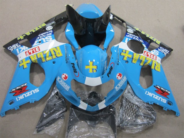 Aftermarket 2000-2002 Blue Rizla Suzuki GSXR1000 Motorcycle Replacement Fairings