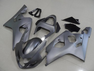 Aftermarket 2004-2005 Grey Suzuki GSXR750 Motor Bike Fairings