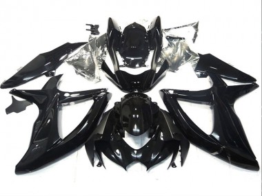 Aftermarket 2008-2010 Black Suzuki GSXR750 Motorcycle Fairing