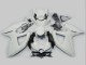 Custom 2008-2010 White Suzuki GSXR750 Motorcycle Fairing Kits