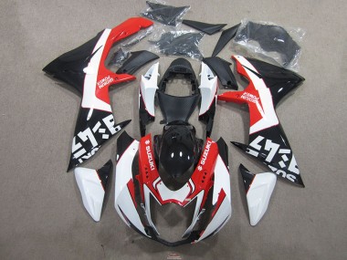 Aftermarket 2011-2021 Black Red Suzuki GSXR750 Bike Fairing