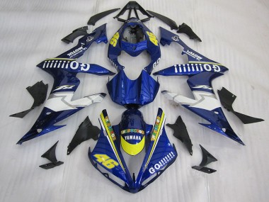 Custom 2004-2006 Blue Go!!!!!!! 46 Yamaha YZF R1 Motorcycle Bodywork