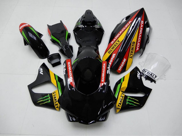 Aftermarket 2015-2019 Black Stanley Yamaha YZF R1 Replacement Fairings