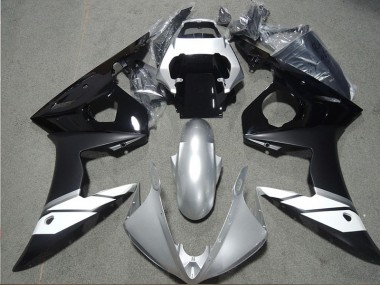 Aftermarket 2003-2005 Black Yamaha YZF R6 Motorcycle Fairing Kit